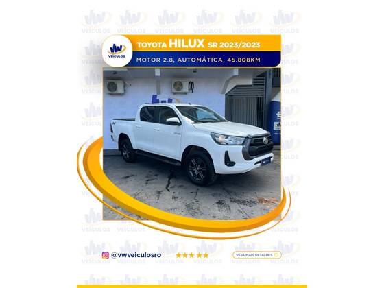 TOYOTA HILUX 2.8 D-4D TURBO DIESEL CD SR 4X4 AUTOMÁTICO TOYOTA HILUX 2.8 D-4D TURBO DIESEL CD SR 4X4 AUTOMÁTICO